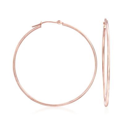 .7mm 14kt Rose Gold Rope Chain Necklace | Ross-Simons