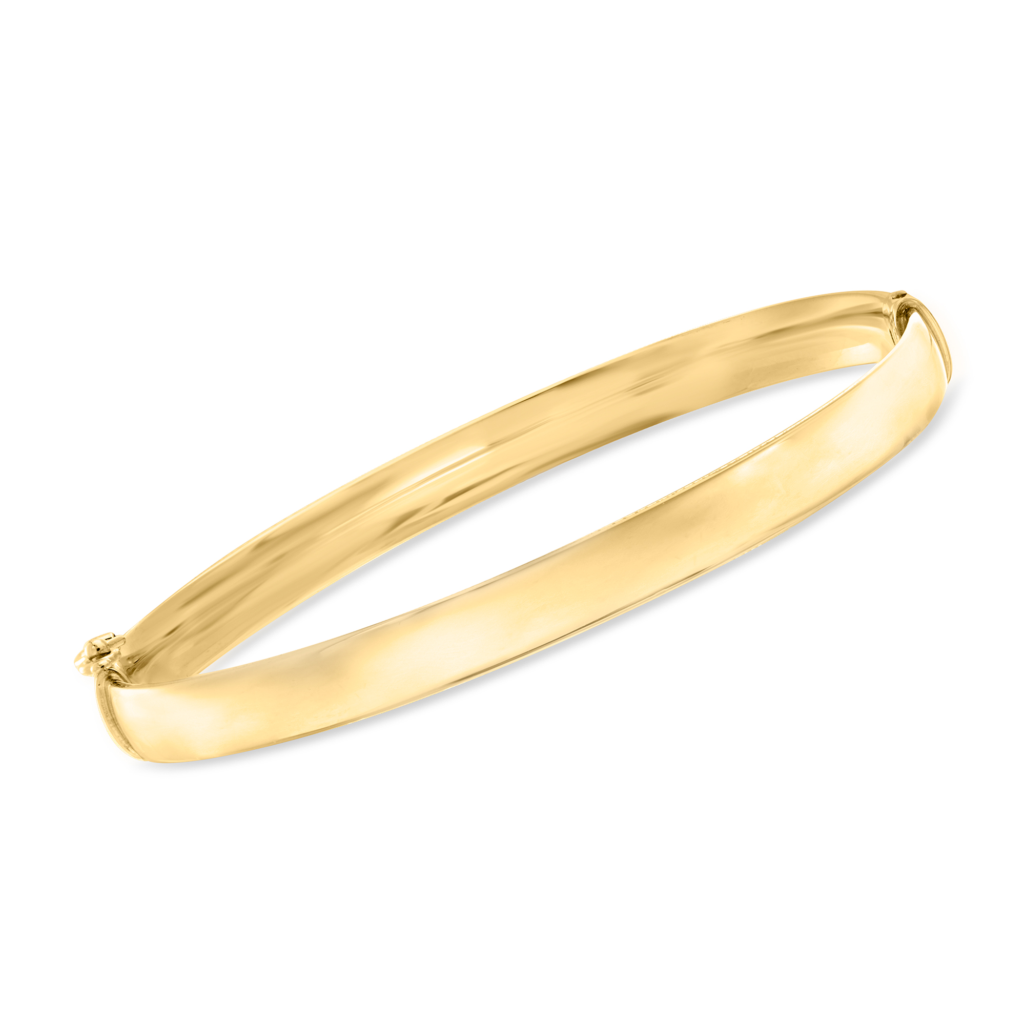 Italian 18kt Yellow Gold Bangle Bracelet | Ross-Simons