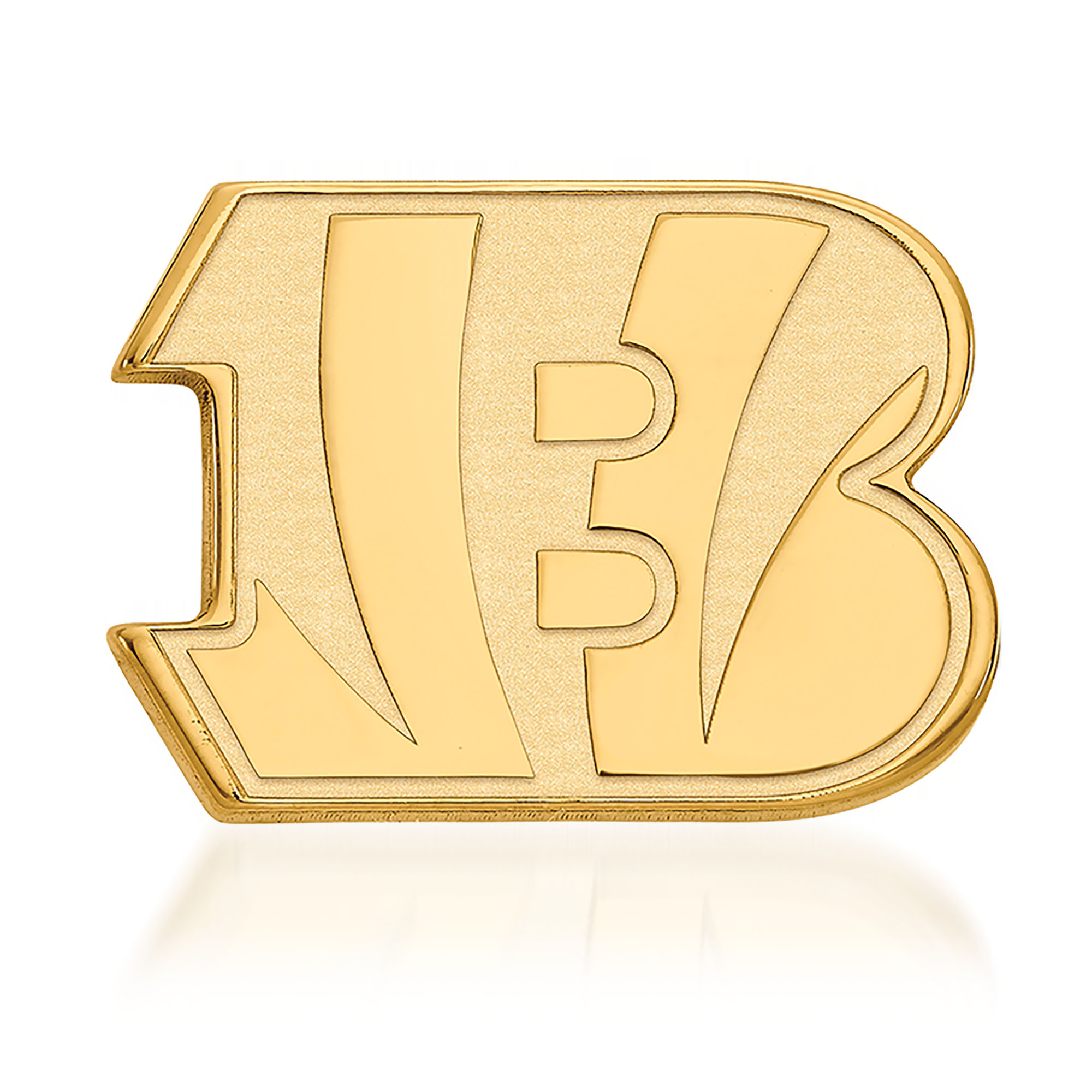 14kt Yellow Gold NFL Cincinnati Bengals Lapel Pin