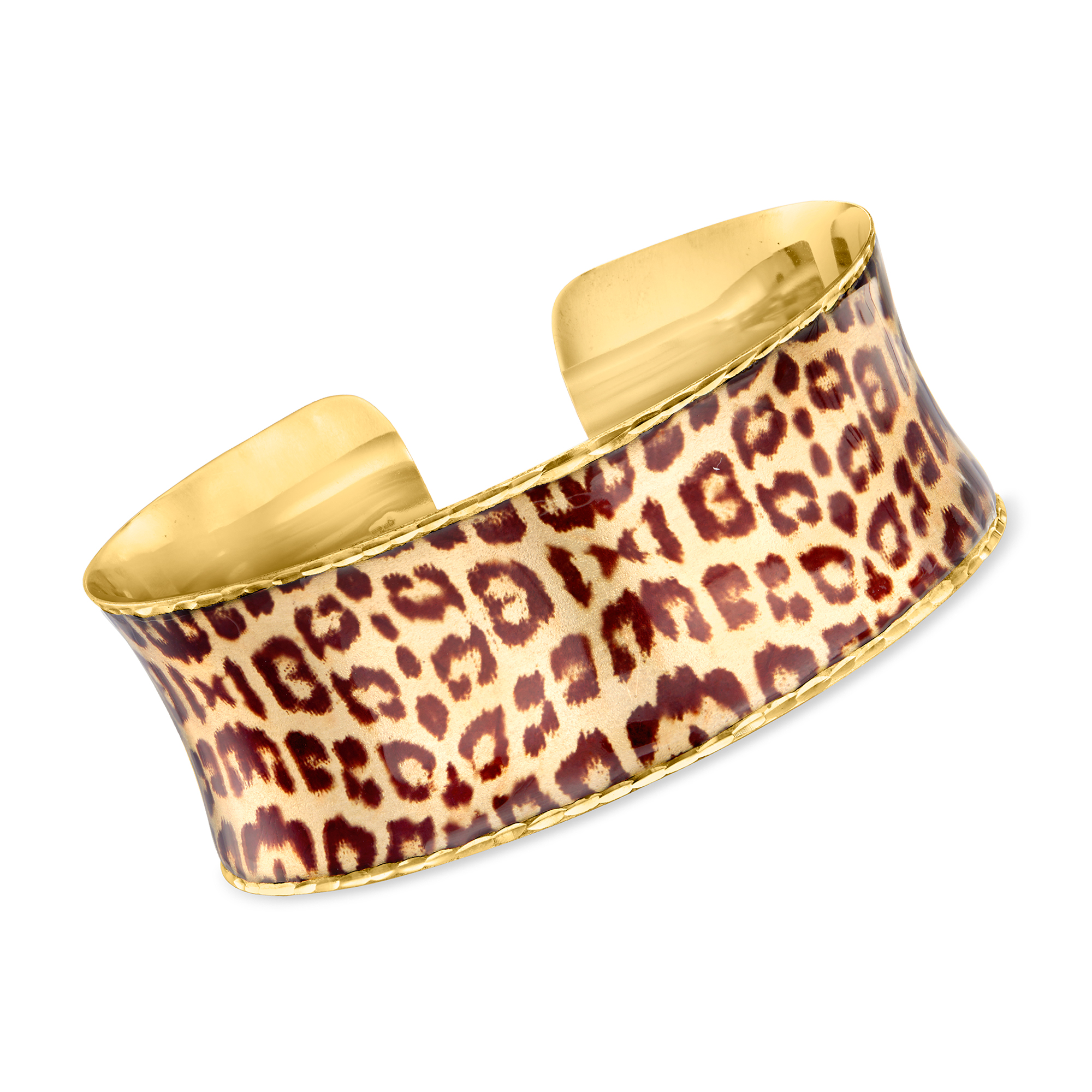 Leopard print store cuff bracelet