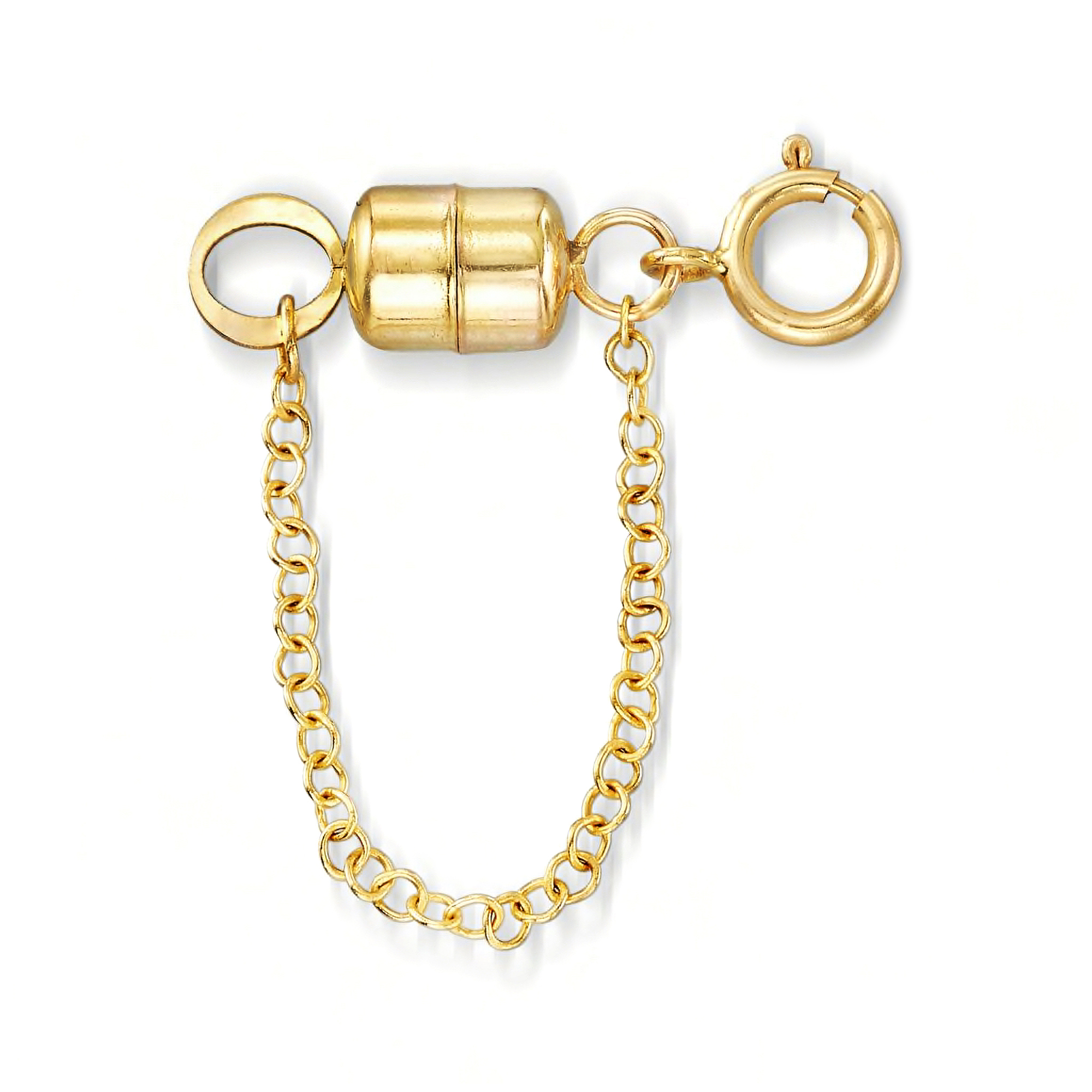Wholesale Brass Magnetic Clasp with Cable Safety Chain 