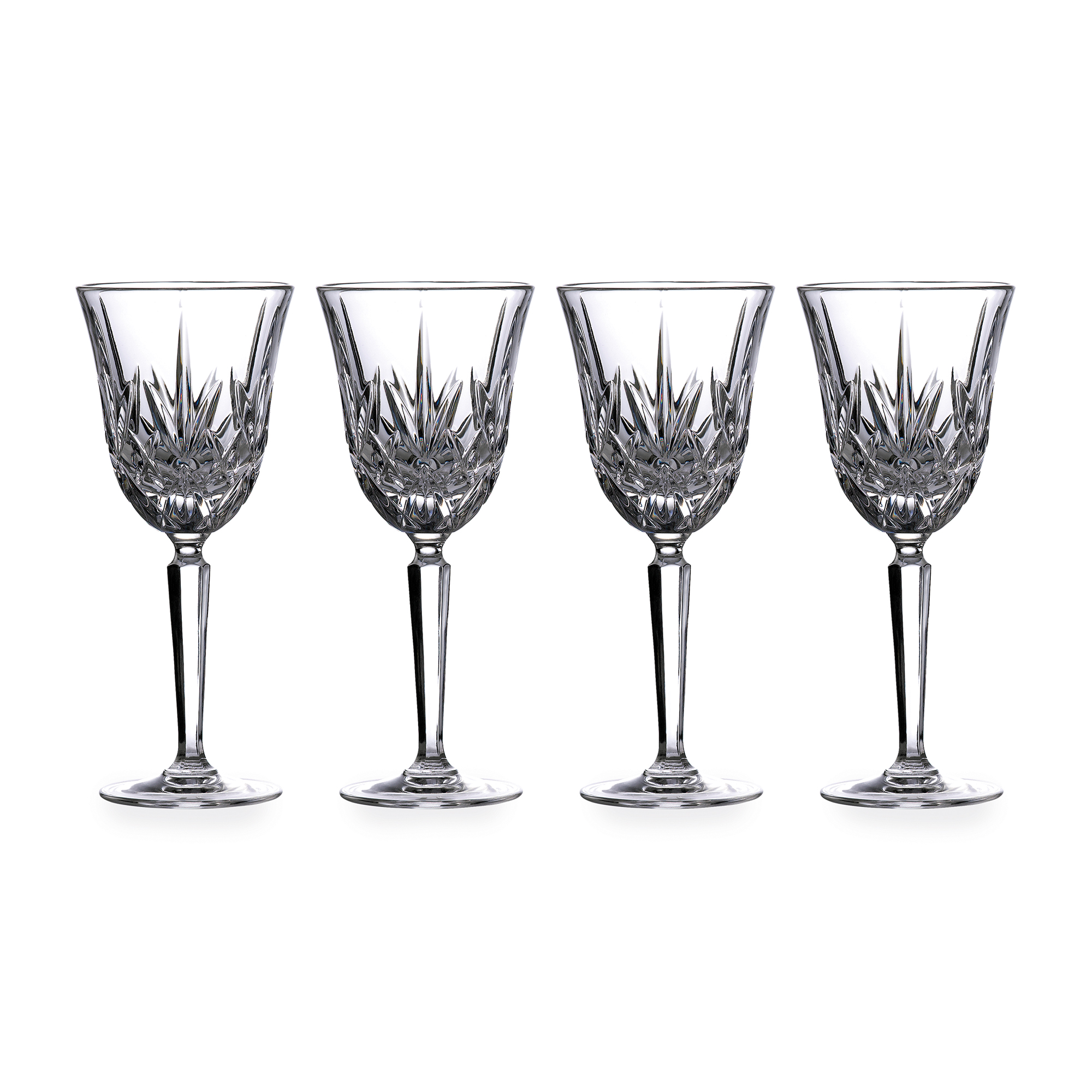 Marquis by Waterford Crystal "Maxwell" Set of 4 Wine Glasses from Italy |  Ross-Simons