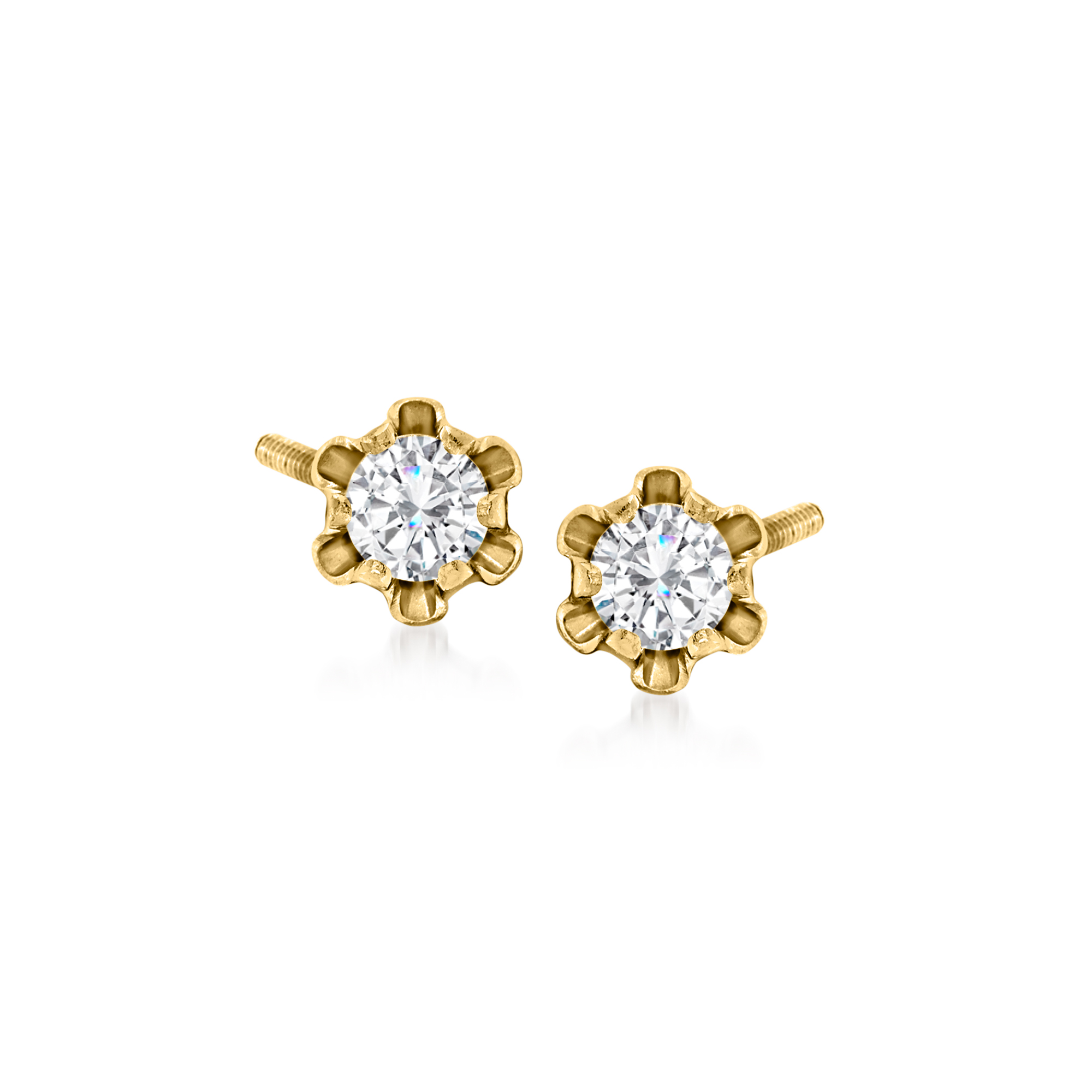 ross simon diamond studs