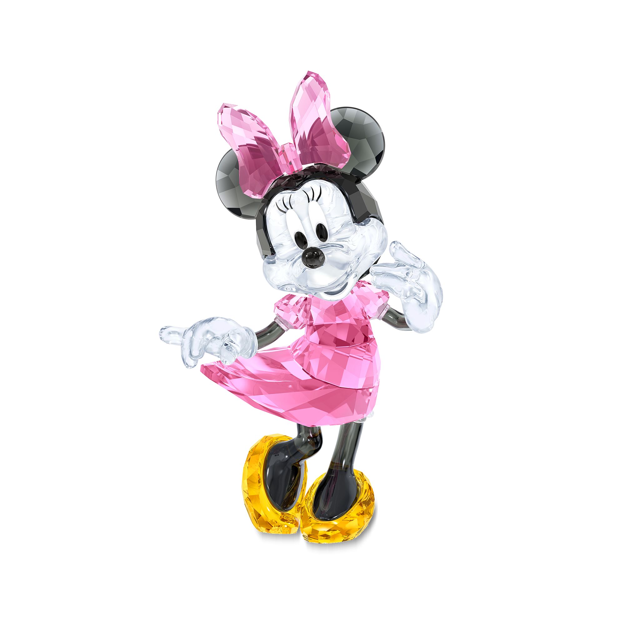Swarovski Crystal "Disney's Minnie Mouse" Multicolored Crystal Figurine |  Ross-Simons