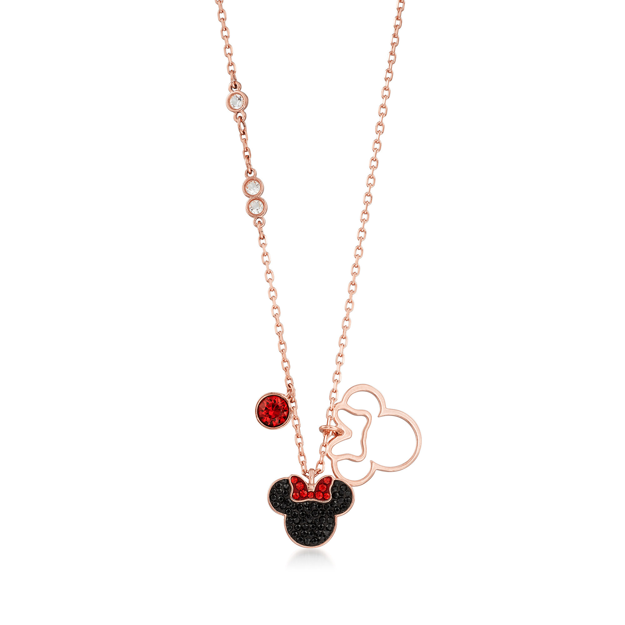 Swarovski Crystal Minnie Mouse Pendant Necklace | Ross-Simons
