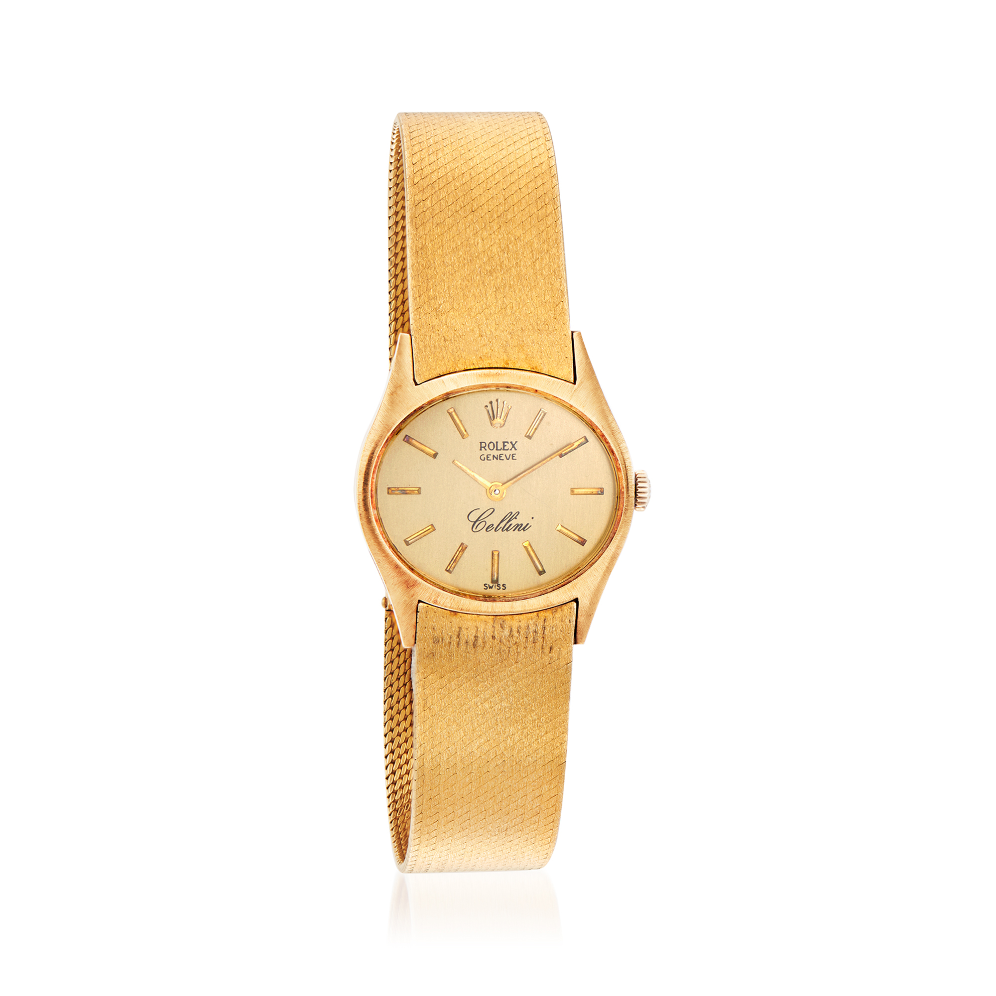 C. 1960 Vintage Rolex Cellini Women's 25mm Manual Watch Yellow Gold | Ross-Simons